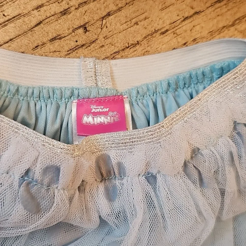 Blue Tulle Minnie Skirt Size 5